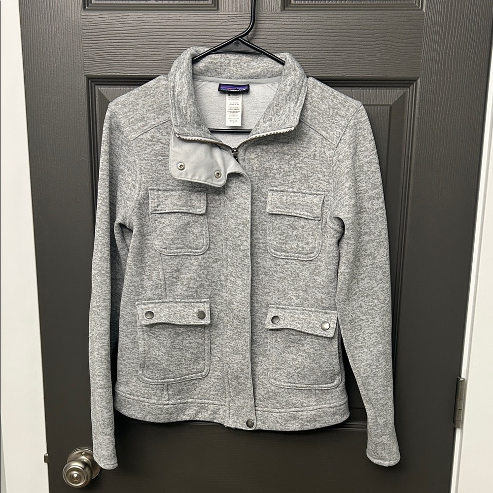 Patagonia Women's Heather Gray Better Sweater Utility Jacket